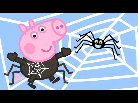 Peppa Pig Official Channel 🕷 Spider! Where is Mr Skinny Legs? 🕷 Halloween Special 🎃