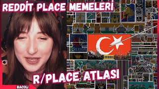 Pqueen - Reddit Place Atlasına Ve Rplace Memelerine Bakıyor
