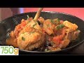 Recette de Poulet aux olives et tomates - 750 Grammes