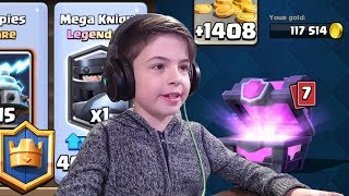 MAGICAL CHEST - MEGA KNIGHT - Clash Royale