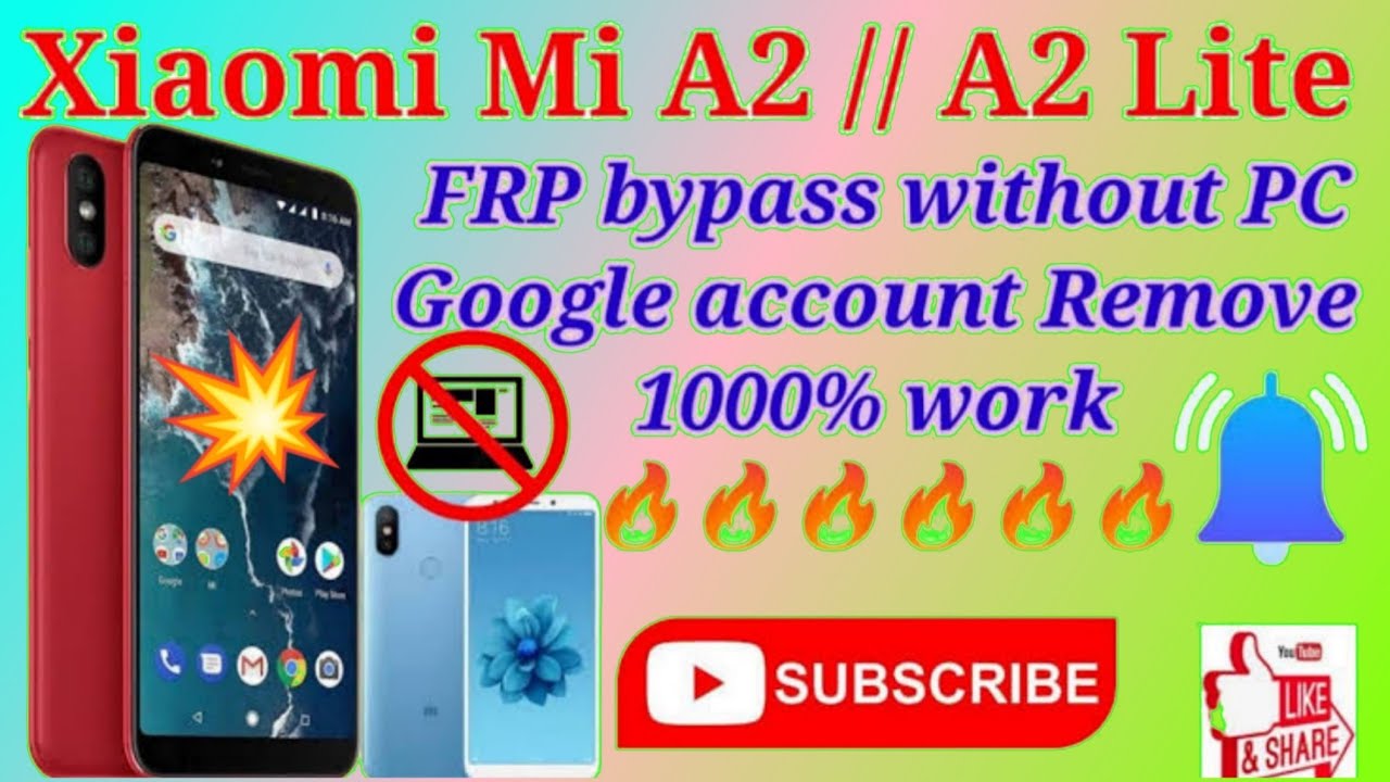 Xiaomi Mi A2/ A2 Lite Google Account Bypass 2023 | mi a2 Xiaomi Mi A2/ A2 Lite Google Account Bypass 2023 | mi a2