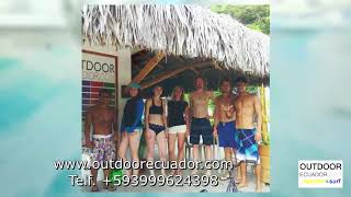 Surf In Olon Ecuador