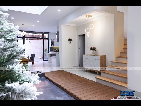 NHÀ 7M X 24M TUYỆT ĐẸP THEO PHONG CÁCH HIỆN ĐẠI, TỐI GIẢN