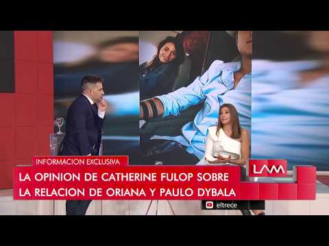 Catherine Fulop habló del romance entre Oriana y Paulo Dybala