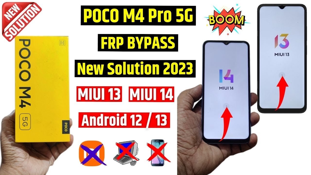 Poco M4 5g Frp Bypass | All Poco Miui 13 / Miui 14 Poco M4 5g Frp Bypass | All Poco Miui 13 / Miui 14
