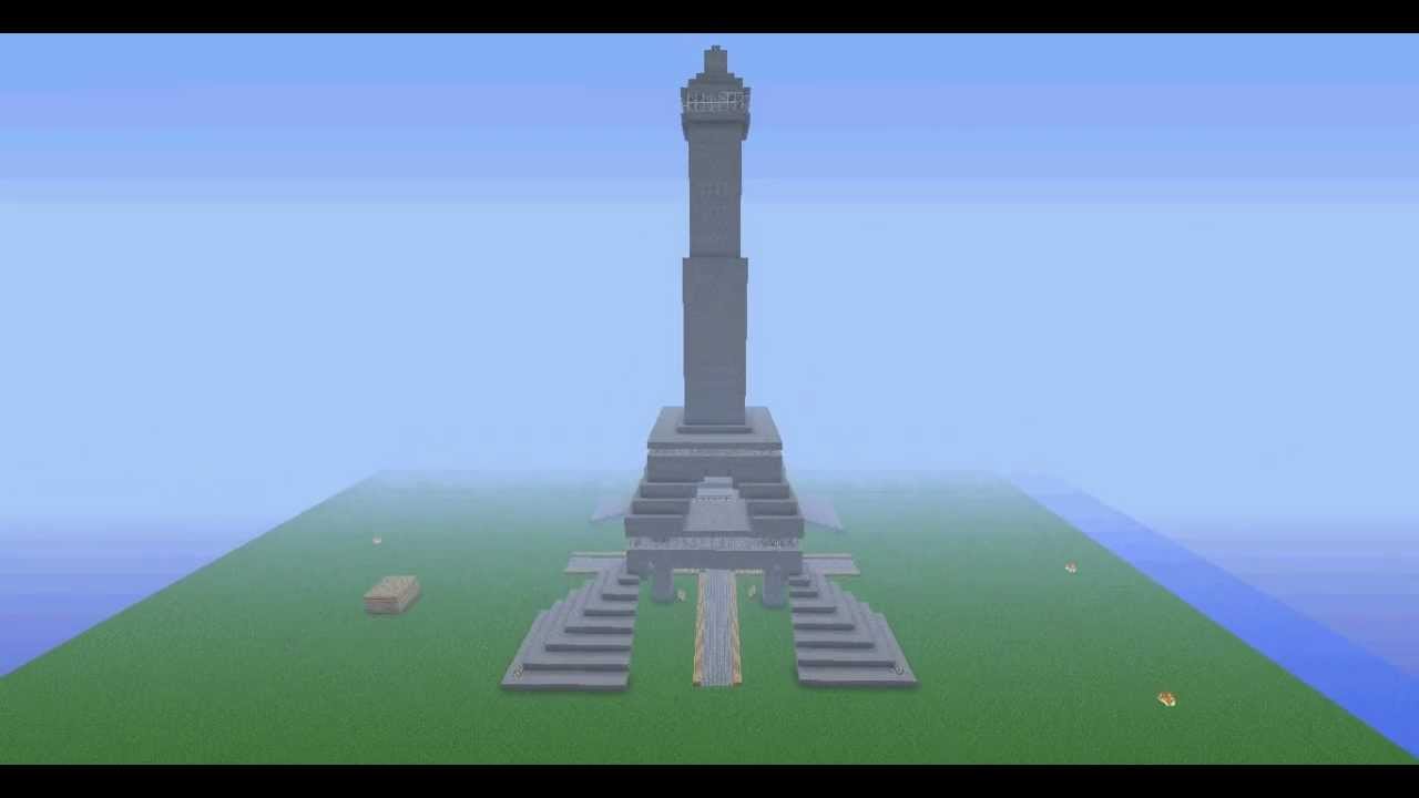 How To Build The Eiffel Tower In Minecraft Easy How To Build The Eiffel Tower In Minecraft Easy
