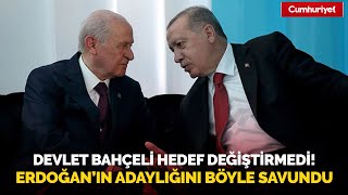 Devlet Bahçeli Hedef Değiştirmedi Akpli Hurbaşkanı Erdoğanın Adaylığını Böyle Savundu