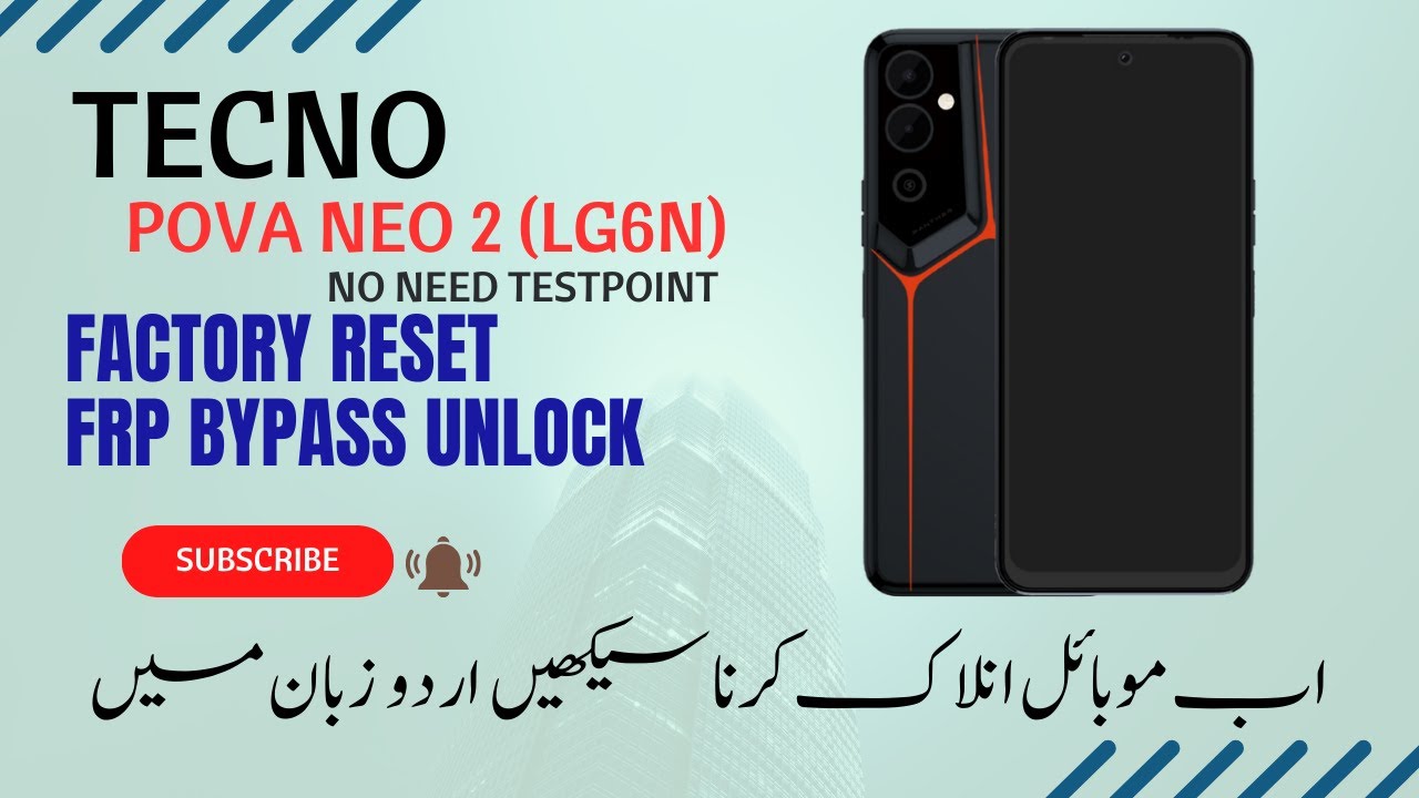 Tenco Pova Neo 2 (LG6n) FRP Bypass /unlock / No Need Tenco Pova Neo 2 (LG6n) FRP Bypass /unlock / No Need