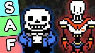 Ranking Every Undertale Character