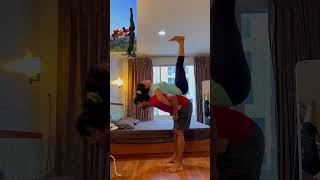 Couple Challenge Yoga Pose 2