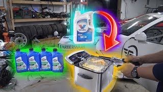 Can You DEEP FRY FOOD with ENGINE OIL?