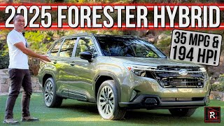 The 2025 Subaru Forester Hybrid Is A Long-Awaited Electrified Adventure Suv