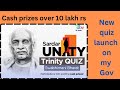 Sardar Unity Trinity quiz swabhimani bharat |English language|module 3 | big cash prize| my gov