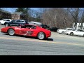 [HD] SUPERCHARGED Audi R8 and Ferrari Testarossa acceleration + Lamborghini Gallardo revving!