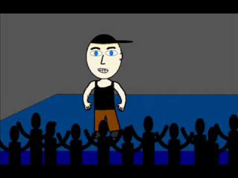 A mini videoclip of cartoon-like eminem singing done by me, featuring the 