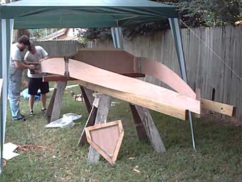 going 3D turning a pile of flat plywood...