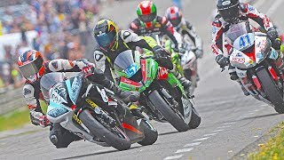 R6 vs R6 | Last Lap Battle in Chimay Road Racing