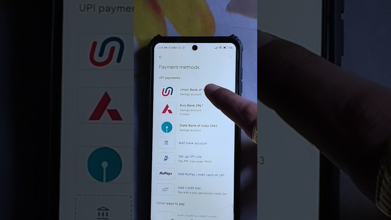 How to change primary Account in google pay #googlepay How to change primary Account in google pay #googlepay