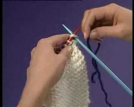 apprendre a tricoter changer de pelote