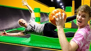 TRAMPOLINE PARK BATTLE vs. STEPHEN & CARTER SHARER TRAMPOLINE PARK BATTLE vs. STEPHEN & CARTER SHARER