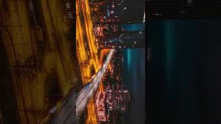 Riga Zunda Towers Night Timelapse