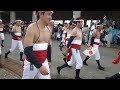 大原はだか祭り ２０１２ 大原漁港にて