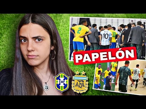 ARGENTINA vs BRASIL | Reacción a PARTIDO SUSPENDIDO *vergonzoso* | Eliminatorias Qatar 2022