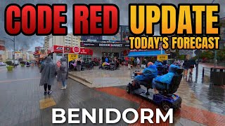Benidorm - Todays Weather Update During Code Red