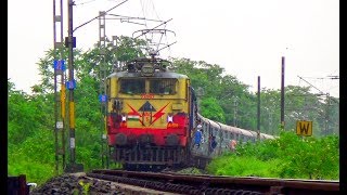 Koaa - Lglkolkata To Lala Penger Crossing The Rail Bridge & Entering Kalinaraynpur Jn