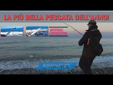 LA PESCATA PIU&#039; BELLA DELL&#039;ANNO - spinning inshore - con gli artificiali artigianali di MALLOLURES