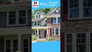 Luxury Custom Home, Beautiful Interior Design Finishes (1 Minute Tour) #shorts