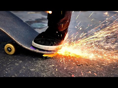 EPIC SKATEBOARD SPARK PLATE!