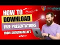 How To Download Any Presentation From SlideShare For Free | 100% Free 🤩