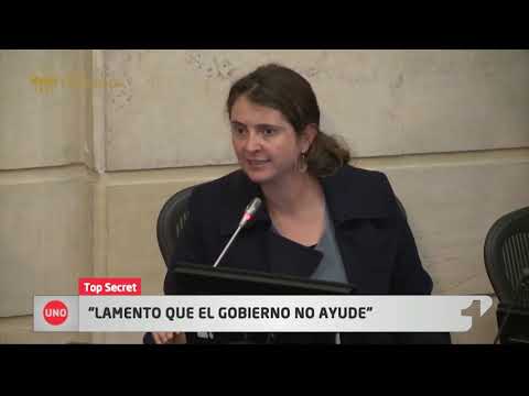 Top Secret: Paloma Valencia se despachรณ en contra el Gobierno por no apoyarla