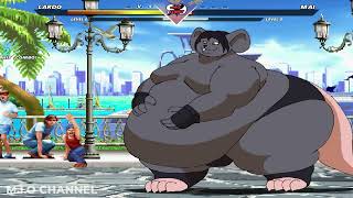 M.u.g.e.n Lardo Rat Vs Mai Shiranui