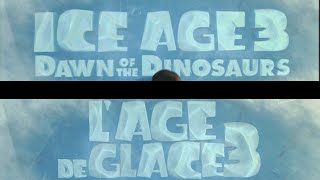 Lage De Glace 3 Le Temps Des Dinosaures - Comparaison Du Générique