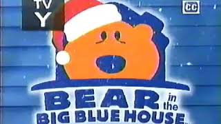 Playhouse Disney Bear In The Big Blue House A Berry Bear Christmas Intro