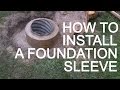 FlagDesk.com | How To Install A Flagpole Foundation Sleeve