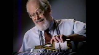 1992 Columbia Crest Chardonnay Jeff Smith - The Frugal Gourmet Tv Commercial