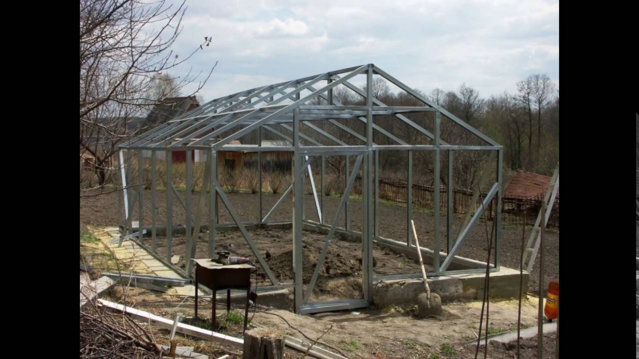 Как сделать парник из профилей своими руками 60 Как сделать парник из профилей своими руками 63