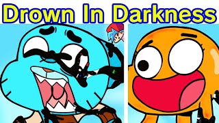 Friday Night Funkin' Vs Corrupted Gumball & Darwin | Drowning In Darkness Demo 2 (Fnf Mod/Pibby)