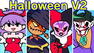 Friday Night Funkin' Halloween Mod V2 (Fnf Mod) (Zardy - Foolhardy, Gf, Tankman, Mommy, Pico & More)
