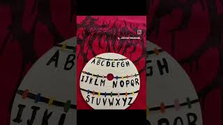 Stranger Things Cd Art The Upside Down & Lights