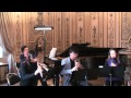 Jean-Michel Damase Quatuor pour flute,clarinette,hautbois et piano. 3eme mov