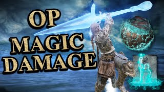 Elden Ring The Damage On Magic Weapons And Items Is Insane