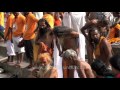 Sadhus after holy dip in the Ganga - Kumbh Mela