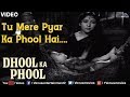 Tu Mere Pyar Ka Phool Hai : Full Video Song | Dhool Ka Phool | Rajendra Kumar, Mala Sinha |