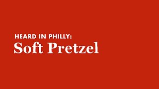 Heard In Philly Soft Pretzel