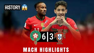Morocco Vs Portugal - International Futsal Cup 2025 - Match Highlights