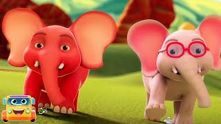 Ek Mota Hathi Ghumne Chala, एक मट हथ, Hindi Rhymes And Elephant Cartoon Song